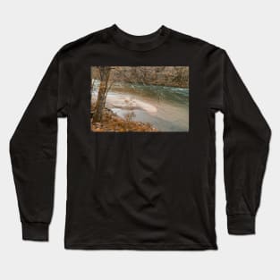 Autmun scene at Paiva River Long Sleeve T-Shirt